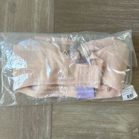 Honeylove Liftwear Crossover Bra Blush Nwt‎ in packaging - Picture 7 of 9